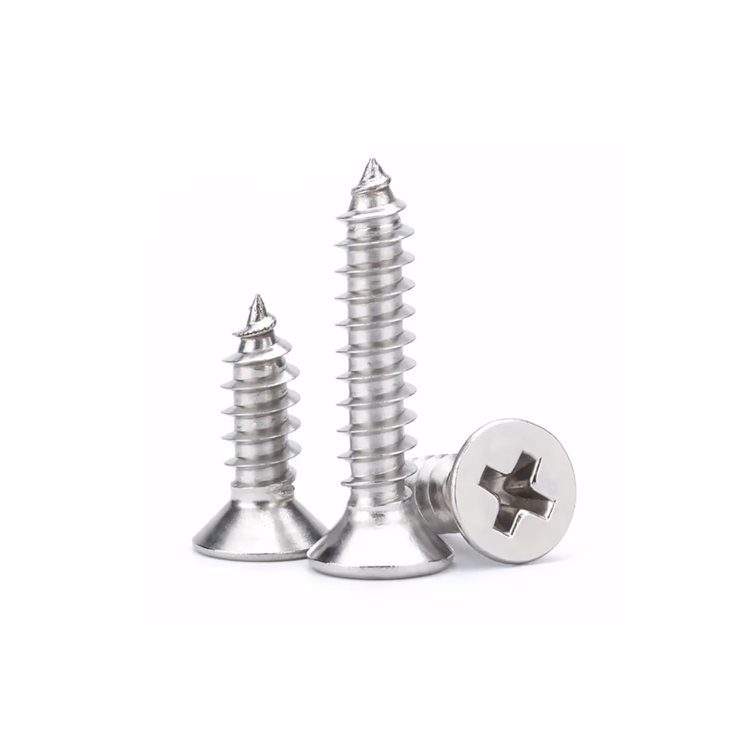 #10 x 3/4 inch self-tapping screws